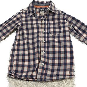 $10 2/15 OshKosh B’gosh button up shirt 6 k3